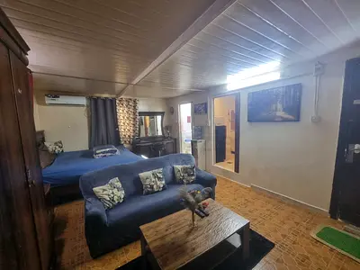 Fully furnished studio , larg area , within a very clean villa, on Al Najda Street opposite Burjeel