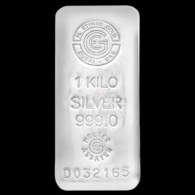 Silver bars available 1kg