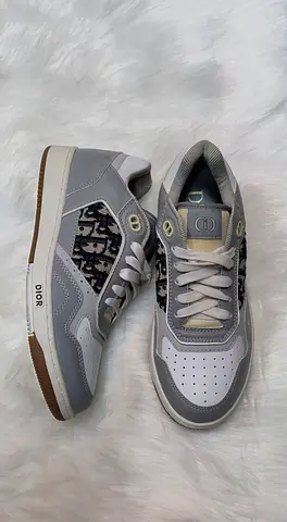 Pre-owned Dior B27 low-top sneakers in grey - size not specified