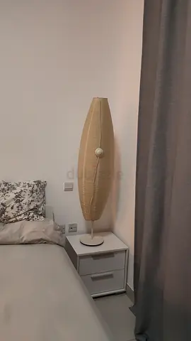 Stand lamp and partition