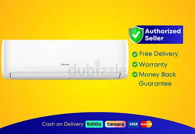 Air Conditioner 2.5 Ton Inverter T3 Split Hisense   - Brand New |  Warranty | FREE Delivery