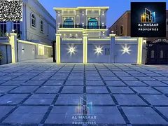 Luxury residential/commercial villa in Al Muwaihat 1, priced inclusive of electricity, water, and ai