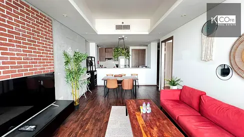 Fully Furnished 1BR | Sea View | Gateway One | 944 Sq Ft