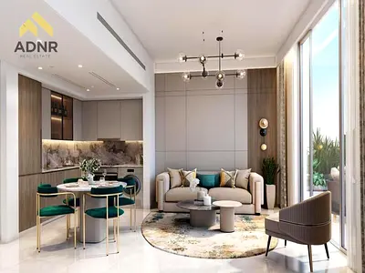 Furnished Studio | Azizi Milan 51 | Garden View