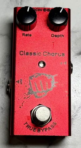 Guitar Effects Pedal Classic Chorus with True Bypass Rate/Depth Controls