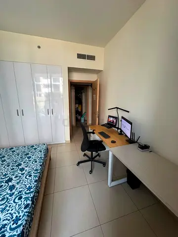 Fully furnished 1 Bedroom with a Private Bathroom is available in a well-maintained 2BHK Flat