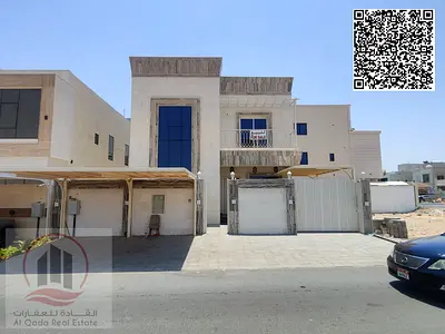 For sale in Al Zahia area | Modern villa, open to all nationalities, 5 bedrooms, price includes electricity, water and air conditioning.