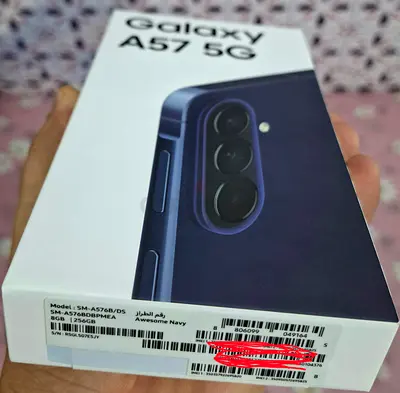 Samsung Galaxy A57 5G - Brand New Sealed (Awesome Navy) 256GB 14 day used