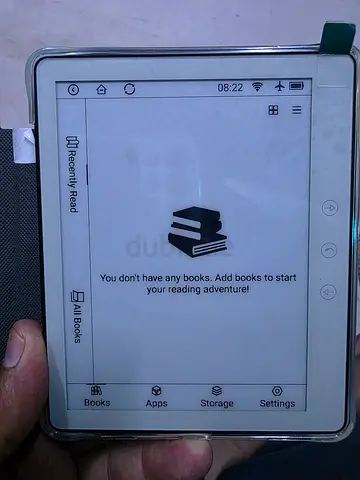Used e-reader tablet with case - good working condition
