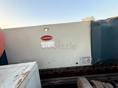 Omega industrial metal press Break / guillotine machine - used