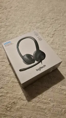 🎧LIKE NEW !!! Logitech H390 USB Headset | ORIGINAL BOX