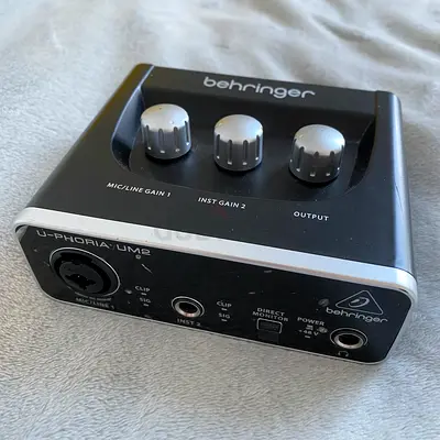 Behringer U-Phoria UM2 USB Audio Interface – Excellent Condition