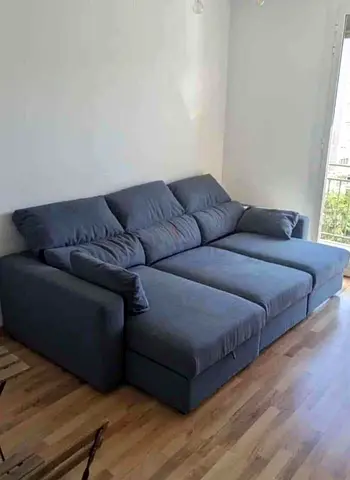 Ikea eskilstuna L shape sofa bed with storage
