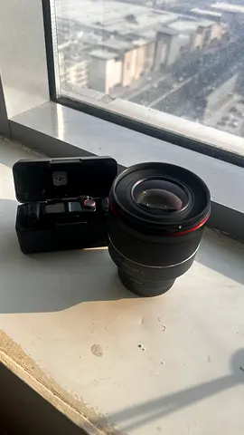Samyang 50 mm f/1.4 Lens and dji mic 3