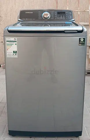 This digital inverter Samsung 18kg topload washing machine, condition working properly.