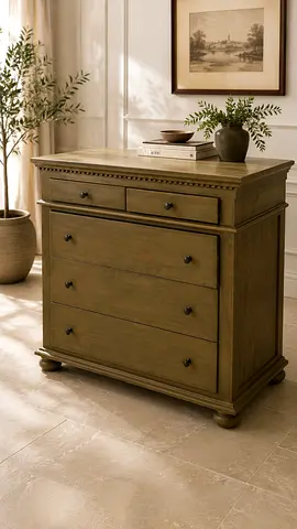 Classic Wooden Chest of Drawers