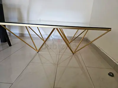 Tunis coffee table square - Gold