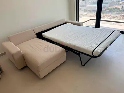 Ikea kivik L Shape Sofa bed with mattress