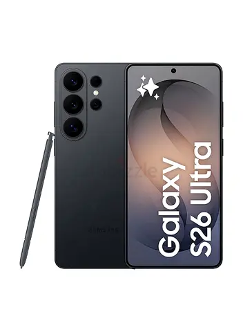 Samsung Galaxy S26 Ultra 256GB Black with S Pen - Middle east version