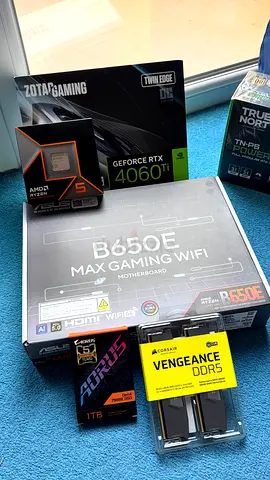 NEGOTIABLE Custom HIGH-End GAMING PC - 16GB DDR5 l 1TB AORUS 7100/MBS l Ryzen 5 9600X l RTX 4060 Ti