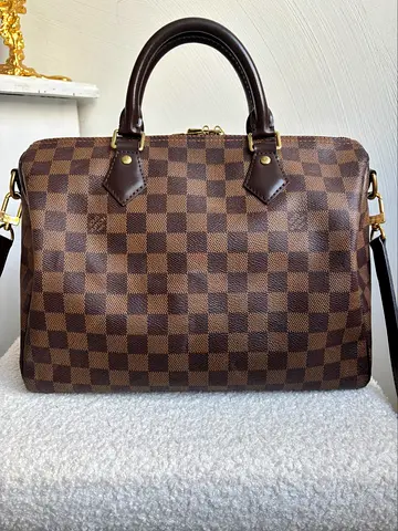Louis Vuitton Speedy 30 Bandolier Damier