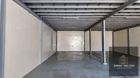 Commercial warehouse for annual rent in Al Jurf Industrial 1 – Ajman | Main road | Ready mezzanine