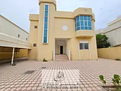 villa for rent 5 BHK in Al yash the villa is located on asfalt street