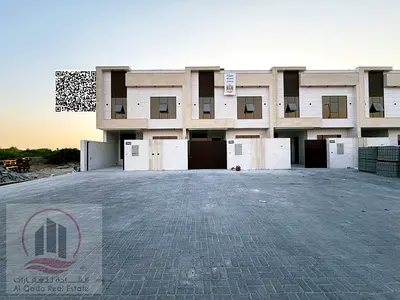 فيلا للبيع شامل رسوم التسجيل الكهرباء والمكيفات بعجمان الزاهية 5غرف وروف ماستر ومجلس وصالة تملك حر لجميع الجنسيات وإمكانية التمويل البنكي