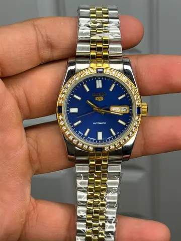 Seiko 5 Automatic MOD Watch Blue Dial 7s26