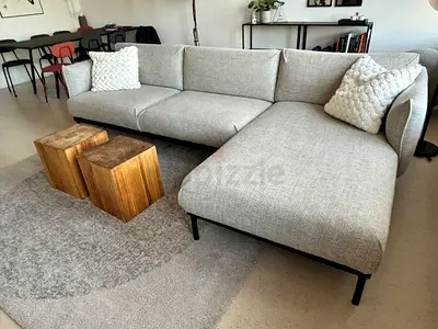 Ikea Applaryd beige color sectional sofa