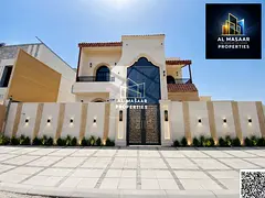 Luxury villa for sale in Al Yasmin, Ajman | Electricity, water, and air conditioning included | Free