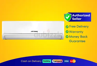 Air Conditioner 2.5 Ton Piston Split Aftron   - Brand New |  Warranty | FREE Delivery
