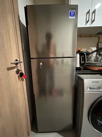 Hitachi Double Door Refrigerator with top freezer | 330L | No Frost