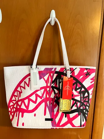 Sprayground Mayhem Graffiti Tote Bag