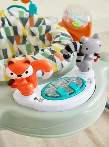Baby activity jumper seat with toys — few days used, completely new, gently used