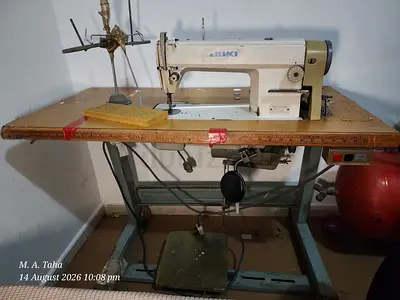 Juki Industrial Sewing Machine with Table & Motor - Working Condition