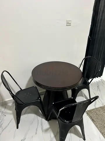 Dining table with chairs