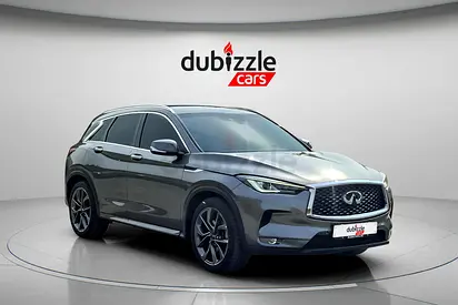AED 2204/month | 2025 Infiniti QX50 Luxe Style | GCC Specs | Ref#507031