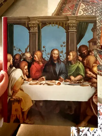 Three books with paintings and their origins