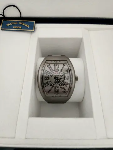 Franck Muller Vanguard Line Cut Slim Titanium 2021 Limited Edition – Full Set (Box & Papers)