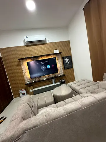 5 seater fabric sofa right  corner