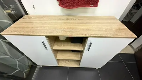 Freestanding storage cabinet - 120W x 41D x 92H
