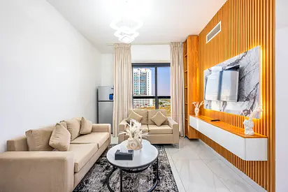 6000 including billsHOT OFFER RENT FULLY FURNISHED 1BHK WITH COVER PARKING AND BIG BALCONY