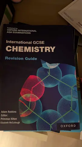 International GCSE Chemistry Revision Guide Oxford AQA