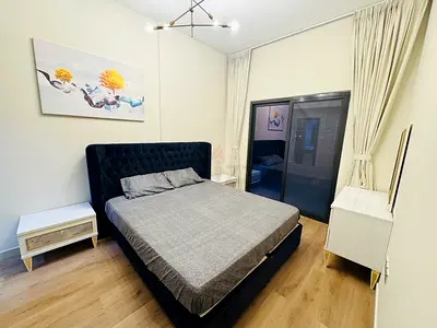 Fully Furnished Master Bedroom for Rent – Binghatti Gate, JVC
