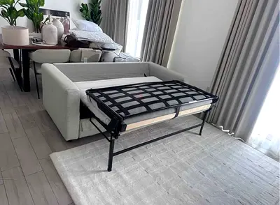 Modern Grey Pull Out Sofa Bed ikea vimle