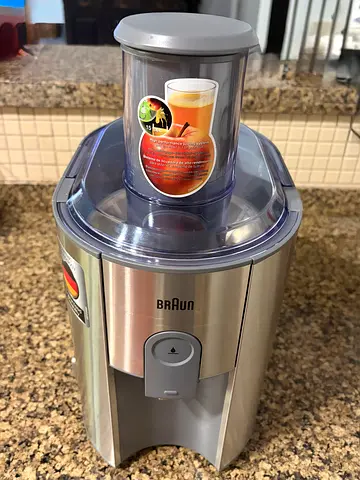 Braun Multiquick 7 Juice Extractor - J700, Grey, Stainless Steel Material