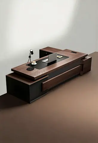Stylish Modern Executive Desk For Comfortable Work