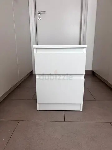 Chest of 2 drawers, white