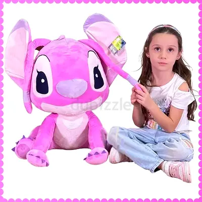 Large Pink Plush Stuffed Toy - Soft Cuddly Teddy new 66cm